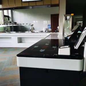郑州环云智能化餐台自动结算设备 人脸识别 刷卡扫码全自动化结算