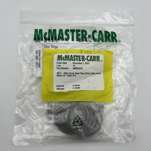Mcmaster-carr1074-1095弹簧钢环垫片98055A572