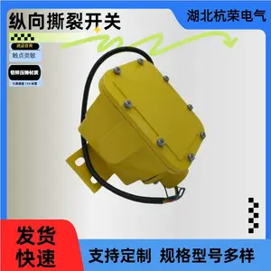 QZSL-I纵向撕裂检测器撕裂开关手柄式/钢球式行程开关