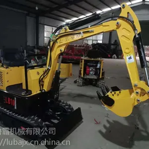 小型挖掘机农用挖沟机挖土家用工地全新小钩机微型履带挖机多功能
