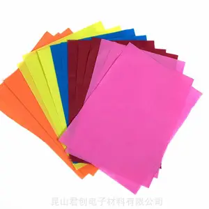 彩色pet电子无纺布 水刺PP点状亲水无纺布手袋服装面料无纺布