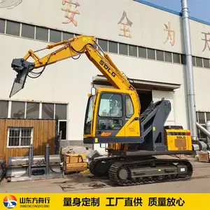 挖掘机升高驾驶室 方舟行勾机驾驶楼升高改装