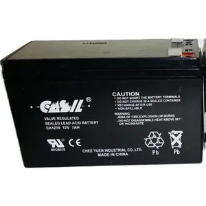 CASIL蓄电池CA122000储能用12v200ah消防主机UPS安防电梯应急电源