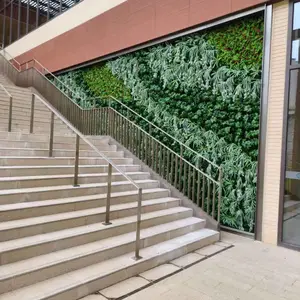 户外活动展览用仿真植物墙308小尤加利背景墙售楼部围挡人造绿植