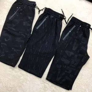 外贸工厂原单库存尾货夏季***麻棉六分男裤低价批发