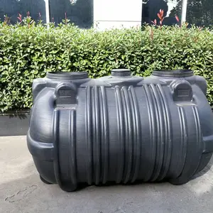 余姚农村塑料化粪池1.5立方滚塑成型 三格一体加厚环保不渗漏