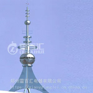 专业定制楼顶避雷塔 直销角钢避雷塔 装饰美化塔 工艺塔监控塔