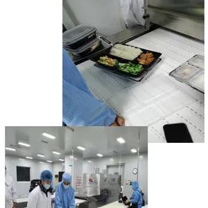 中央厨盒饭加热杀菌设备 隧道式学生餐二次复热机