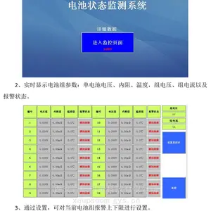 蓄电池在线监测系统-蓄电池放电监测仪-蓄电池巡检仪厂家 使用手册与安装说明 (监测蓄电池 电压 电流 内阻 温度)