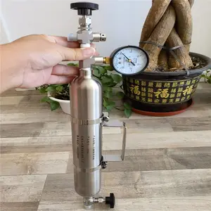 不锈钢液氨取样钢瓶 规格可以选择 带不锈钢提手