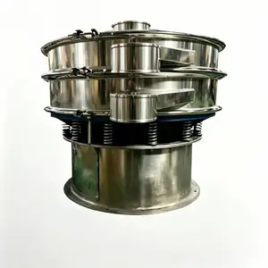 耐腐蚀聚丙烯圆形旋振筛 化工粉体精细分级筛