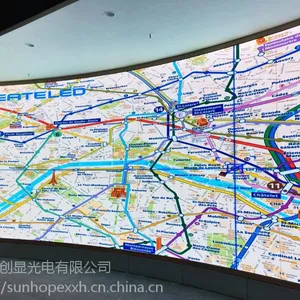 情报指挥中心LED屏,公安监控LED屏,交通指挥LED屏