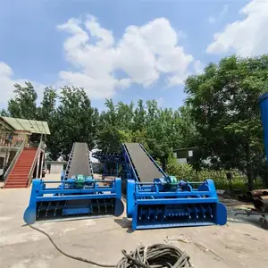 全自动皮带扒料输送机 煤炭装车扒料机 堆高皮带传送输送机