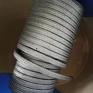 化纤及精细化工厂泵阀黑色密封盘根GFO纤维编织盘根现货批发耐磨 价格