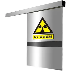 防辐射铅门电动平开防护铅 门 牙科 CT、DR室专用 尺寸定制