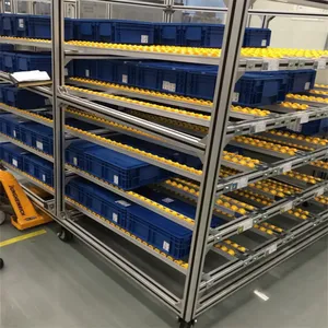 卸货神器滑轮流利条卸车滑道下货搬运滑梯 箱装/袋装可用轻便携带