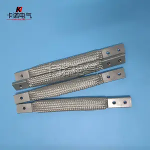 耐氧化TZX-15镀锡铜编织带软连接 编织铜软连接线 镀锡扁铜软连接厂家