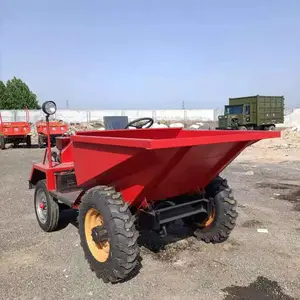 辽宁葫芦岛 1吨翻斗蹦蹦车 建筑工程前卸式四轮翻斗车