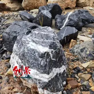 ��ɽʯ����С��������ƣ�԰�ֳ��þ��۵�׺ʯ�ģ���ʯͷ�۸�ֵ����Ǯ