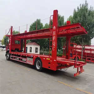 小笼车五位轿运运输车梁山挂车 电动车运输车重汽底盘运输车