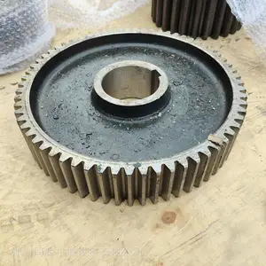 JS500混凝土搅拌机减速机内部65齿直齿轮变速箱传动轴搅拌站配件