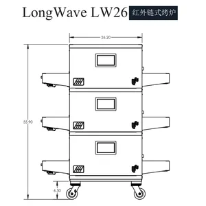 LW26 ������ʽ��¯ ����ţ�ſ�¯ ������¯ �¶ȸߴ�649��