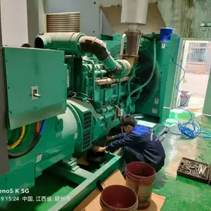 低噪音康明斯300KW发电机出租静音发电机租赁维修