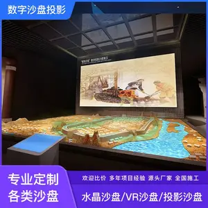 三维电子数字沙盘系统 3D多媒体投影 智能全息虚拟沙盘