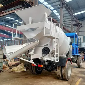 混凝土专用罐车厂家 久恒水泥运输搅拌车 修路运输四不像罐车