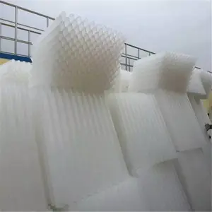 混纺斜板填料多少钱 景观水沉淀除沙斜管填料源头好货 荣茂