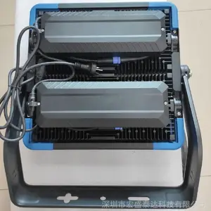 ģ��Ƕȿɵ�LED�㳡�߸˵�500WԶ����LED�򳡵�Ͷ���500W
