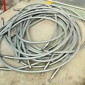 低温液体输送用304不锈钢波纹软管 低温金属软管 杜瓦瓶用低温软管