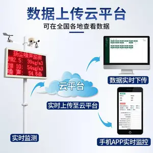 工地扬尘监测系统噪声实时在线PM2.5 10环境粉尘检测仪器