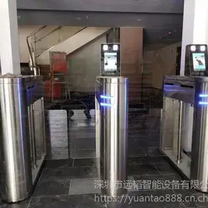 远韬智能工地人脸识别摆闸 智慧工地人行闸机 摆闸***