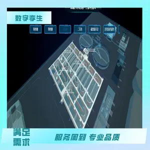 3D��ģ 3D�������� ȫ����ά���ӻ� �ǻ�԰������ƽ̨ IBMSϵͳ