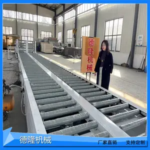 动力包胶滚筒输送机防磕碰辊道传送设备自动化包装辊筒流水线