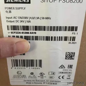 锐帛西门子PSU8200 24 V/10 A 稳定电源 输入 输出6EP3334-8SB00-0AY0