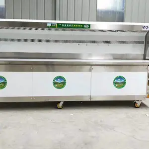 大型移动环保无烟木炭净化烧烤车