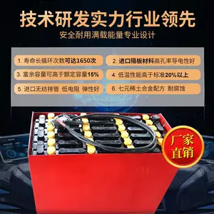 中德大湃中力叉车配件6-GFM-85AH电池中力小金刚叉车电瓶12v胶体电池林德力至优