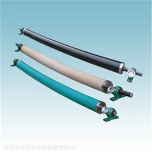 江汉硅胶弯辊加工厂 乔口弧形轮展平胶棍生产厂家