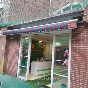 双流定做物流推拉雨棚 电动遮阳棚