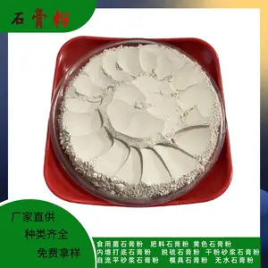 湖南衡阳腻子石膏粉 抹平石膏粉 考古挖掘石膏粉