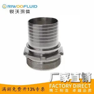 EN14420-3DIN2817不锈钢GA外丝宝塔接头德标马吉防脱比塔快速接头