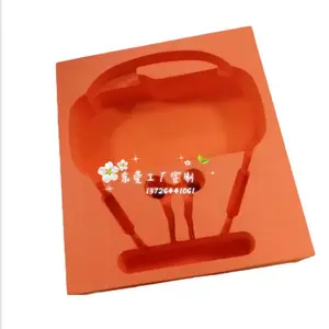 头戴耳机包装海绵内衬 彩色耳机盒EVA内衬 无线运动耳机包装托盘