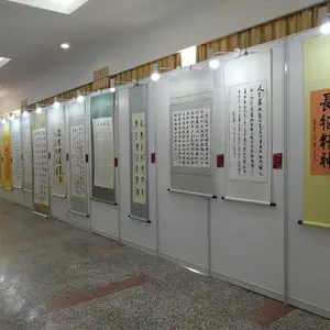 上海个人书画作品展策展 挂画布展