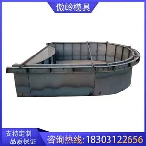 平铺式护坡模具 傲岭 预制平铺式护坡模具 河道平铺式护坡模具