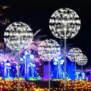 LED蒲公英灯 广场景观灯亚克力灯头七彩变色蒲公英造型灯定制产品