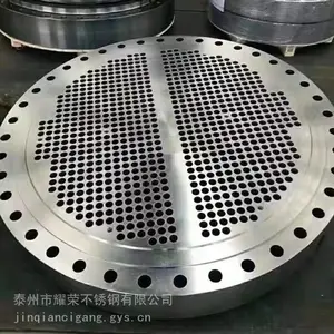 304不锈钢非标法兰316L2520法兰盘盲板管板膨胀节定制焊接法兰片