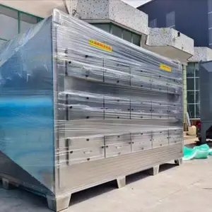 万城青朗养殖场除臭除味活性炭吸附箱不锈钢过滤吸附装置环保设备