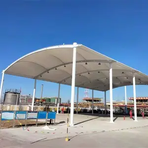四川/重庆篮球场雨棚 网球场电动伸缩棚 球场膜结构球场遮阳棚顶棚厂家运动场张拉膜雨棚
